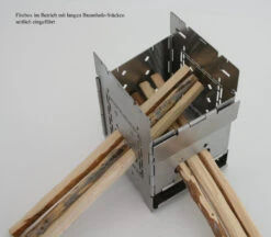 Firebox 5" Ti G2 Folding Firebox Stove -Expedition Gear 2G 5 1