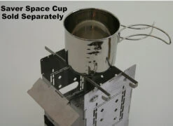 Firebox 5" Ti G2 Folding Firebox Stove -Expedition Gear 2G 5 1a