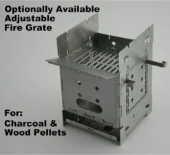 Firebox 5" Ti G2 Folding Firebox Stove -Expedition Gear 2G 5 5