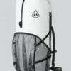 Hyperlite Mountain Gear 4400 Windrider Pack 1 Hyperlite Mountain Gear 4400 Windrider Pack -Expedition Gear 4400 wr white front