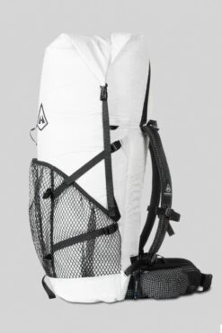 Hyperlite Mountain Gear 4400 Windrider Pack -Expedition Gear 4400 wr white side 1