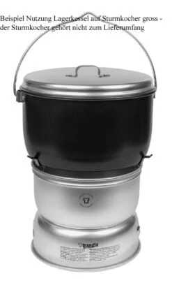 Trangia Lagerkessel Non Stick 4.5 L Alu High Lid -Expedition Gear 504254 3