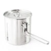 GSI Outdoors Glacier Stainless 1.1 L Boiler -Expedition Gear 68190 A