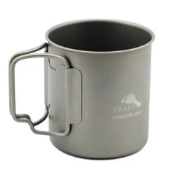 Toaks Titanium 450ml Cup Mit Deckel -Expedition Gear CUP450 1
