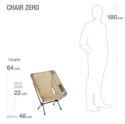 Helinox Chair Zero -Expedition Gear Chair zero measure
