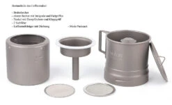 MAXI Life Enhance My Clean Coffee Maker -Expedition Gear Coffeemaker Einzelteile