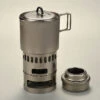 Evernew Ti Mug Pot 500 Stove Set Aka Appalachian Set 1 Evernew Ti Mug Pot 500 Stove Set Aka Appalachian Set -Expedition Gear ECA2681