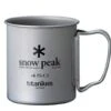 Snowpeak Single Cup 450 Titan -Expedition Gear MG 043aaaaa