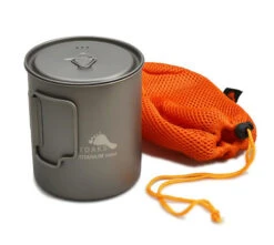 Toaks Titanium 750 Ml Pot -Expedition Gear POT750 Bag