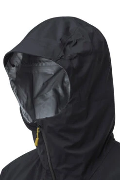 Rab Firewall Jacket Men -Expedition Gear QWF 77 black detail