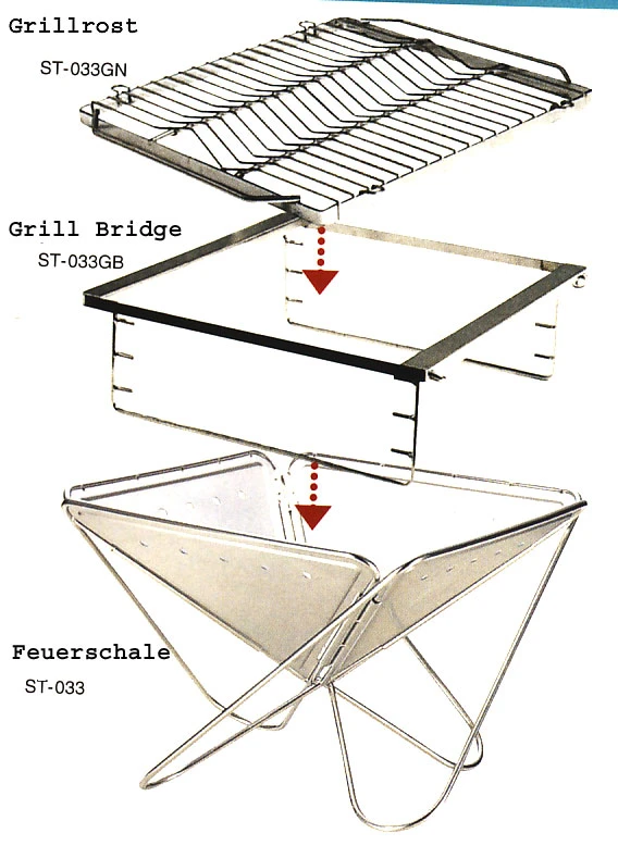 Snowpeak Fireplace Grill Net Pro (L)rev 4 Snowpeak Fireplace Grill Net Pro (L)rev – Bild 2
