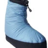 Western Mountaineering Down Booties -Expedition Gear bootieblue