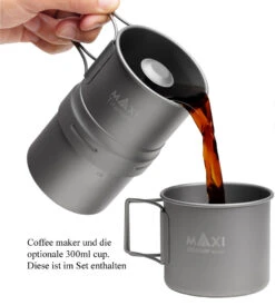 MAXI Life Enhance My Clean Coffee Maker Set -Expedition Gear coffepluscup