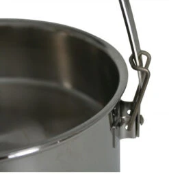 Firebox Zebra 16 Cm Stainless Steel Pot Mod -Expedition Gear pot handle up