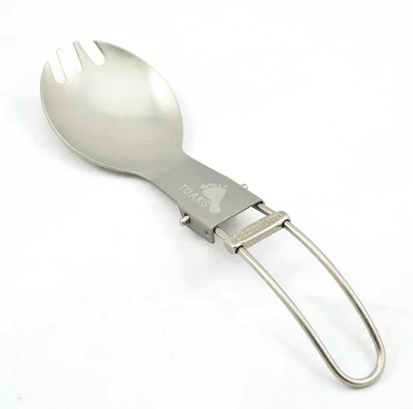 Toaks Titanium Folding Spork 3 Toaks Titanium Folding Spork