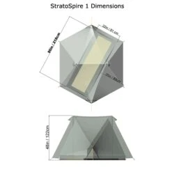 Tarptent StratoSpire 1 ´22 Solid Inner -Expedition Gear ss1 dimensions 1