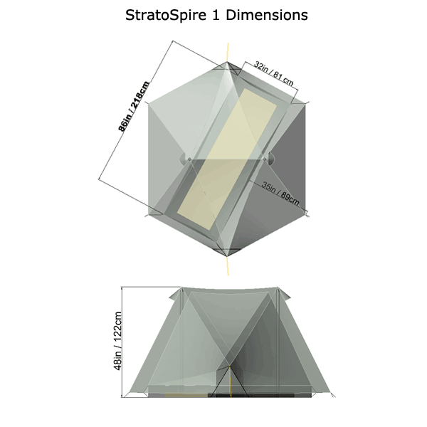 Tarptent StratoSpire 1 Mesh Inner 8 Tarptent StratoSpire 1 Mesh Inner – Bild 6
