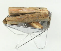 Snowpeak Pack & Carry Fireplace -Feuerschale (M) -Expedition Gear st032 holz 2