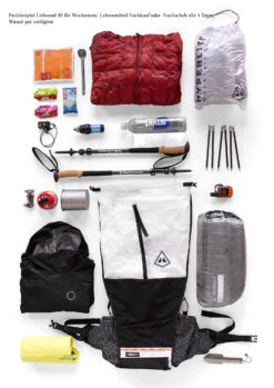 Hyperlite Mountain Gear Unbound 40 Black -Expedition Gear unbound 40 packbeispiel 1